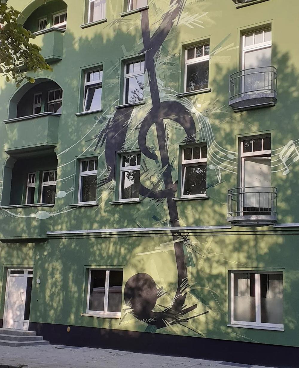 Gebäude der Musikschule in der Marzahner Chaussee